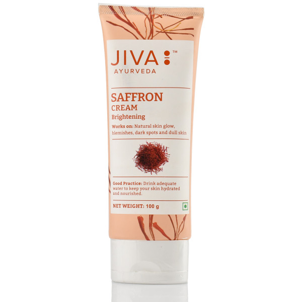 Аюрведический крем "Шафран" против пигментации , Saffron Cream, Jiva , 100г
