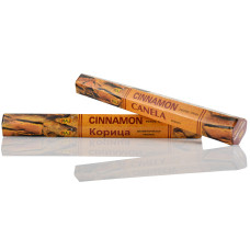Аромапалочки индийские , Благовония, Корица, Cinnamon incense sticks, Raj в пачке 20шт