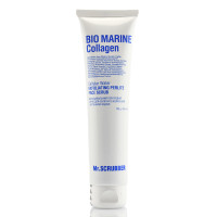 Отшелушивающий перлитовый скраб для лица с коллагеном и клеточной водой, Bio Marine Collagen Perlite Face Scrub, Mr.Scrubber, 100 г