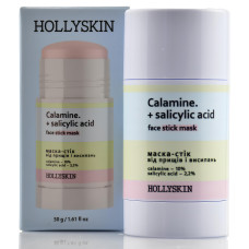 Маска-стик от прыщей и высыпаний, Calamine+Salicylic Acid Face Stick Mask, Hollyskin, 50 г