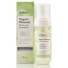 Пенка для умывания с пребиотическим комплексом, Yoqurt Mousse, Soika, 150 ml