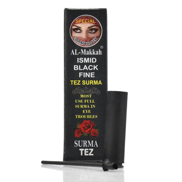 Сурьма в порошке  ОРИГИНАЛ AL-Makkah ISMID BLACK FINE Индия 2г