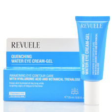 Крем-гель для кожи вокруг увлажняющий глаз, Quenching Water Eye-Cream Gel, Revuele, 25 мл