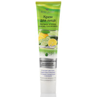 Отбеливающий крем для лица с экстрактом огурца, лимона и толокнянки, Face Cream, Belle Jardin, 125 мл