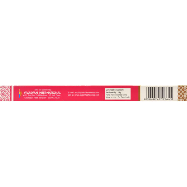 Аромапалочки Благовония пыльцовые Aromatherapi Garden Fresh  15g