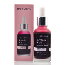 Кислотный пилинг-сыворотка для лица, кровавый пилинг, Peeling Glycolic Acid, Hollyskin, 30 мл