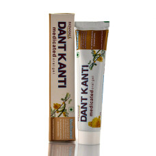 Зубная паста Дант Канти Медикейтед , Dant Kanti, Patanjali Medicated , 100 г
