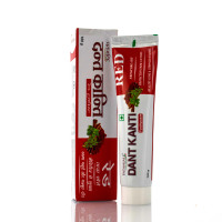Зубная паста со специями, Дант Канти , Dant Kanti  RED, Patanjali , 100 г