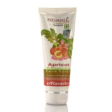 Face Scrub, Apricot, Скраб для лица, Патанджали , Patanjali , 60 gr