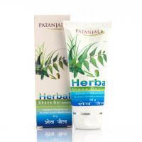 Гель-антисептик для бритья, Патанджали , Herbal Shave Gel, Patanjali , 100 г