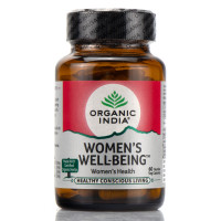 Для женщин женское благополучие Органик Индия Womens Well-Being Organic India 60 кап