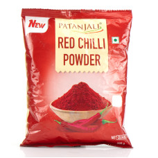Приправа червоний перець, спеції, Патанжалі, Red chilli powder, Patanjali, 200г