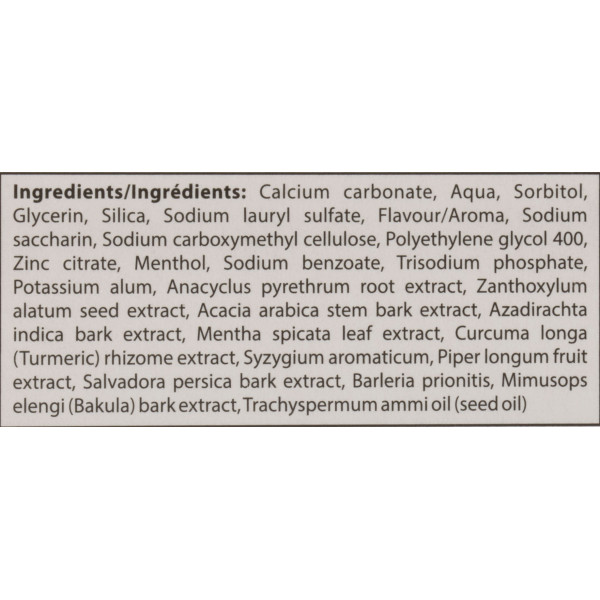 Зубная паста травяная Herbal toothpaste Patanjali 100g