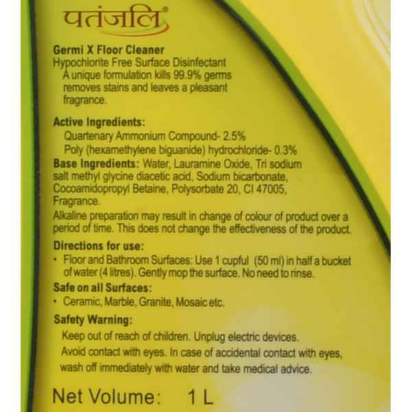Средство для мытья пола, Для пола, Patanjali, 1л 