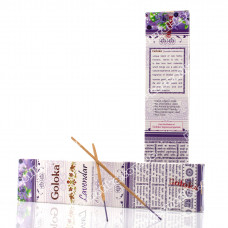 Аромапалочки пыльцовые Лаванда, Голока / Lavender Goloka Incense / 15 г
