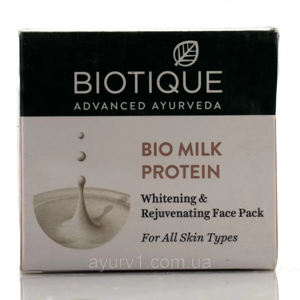 Поживна маска Біотик Біо Молочний протеїн, Біотик / Biotique Bio Milk Protein / 50 г.