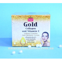 Крем для обличчя із золотом та колагеном Banna Gold Collagen та Vitamin E Lifting Firming Anti-Wrinkle Cream, 100 г
