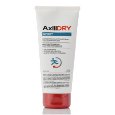 Охлаждающий гель для душа AxillDRY Sport с дезодорирующим действием для мужчин и женщин, 200 мл