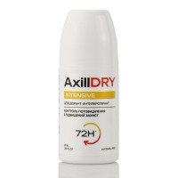 Шариковый дезодорант-антиперспирант AxillDRY Intensive 72 часа защиты от пота и запаха, 50 мл