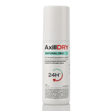 Натуральный дезодорант-спрей AxillDRY Natural Deo – естественная защита от запаха, свежесть и комфорт ежедневно, 110 мл