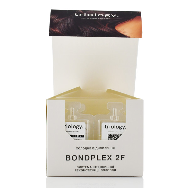 Холодное восстановление волос BONDPLEX 2F Triology – профессиональная система интенсивной реконструкции волос, 15 мл
