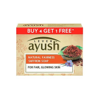 Мило з шафраном та кумкумаді, Аюш / Natural Fairness Safron Soap, Ayush / 100 г