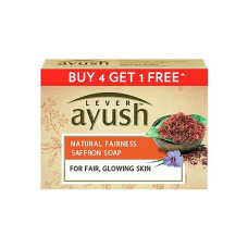 Мыло с шафраном и кумкумади, Аюш / Natural Fairness Safron Soap, Ayush / 100 г