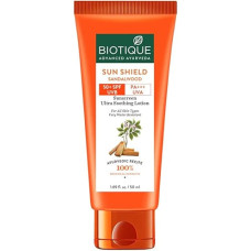 Био Сандал, Солнцезащитный, водоустойчивый, питательный крем с SPF 50 / Bio Sandalwood, Biotique / 55 г