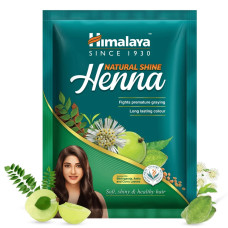 Натуральная сияющая хна для волос Himalaya Natural Shine Henna / Индия / 25 г
