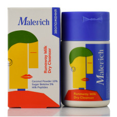 Сухе очищувальне молочко з пептидами Malevich Runaway Milk Dry Cleanser, 60 г