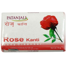 Мыло, Роза, Патанджали , Soap, Rose, Kanti, Patanjali , 75 г