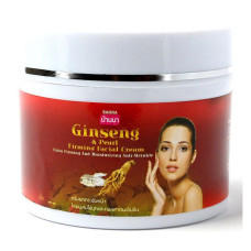 Крем для лица с женьшенем и жемчугом Banna Ginseng & Pearl Firming Facial Cream, Таиланд 100 ml
