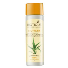 Лосьон Био Алое вера 75+ SPF / BIO VERA 75+ Spf Sunscreen Ultra Soothing Body Lotion, Biotique / 190 мл