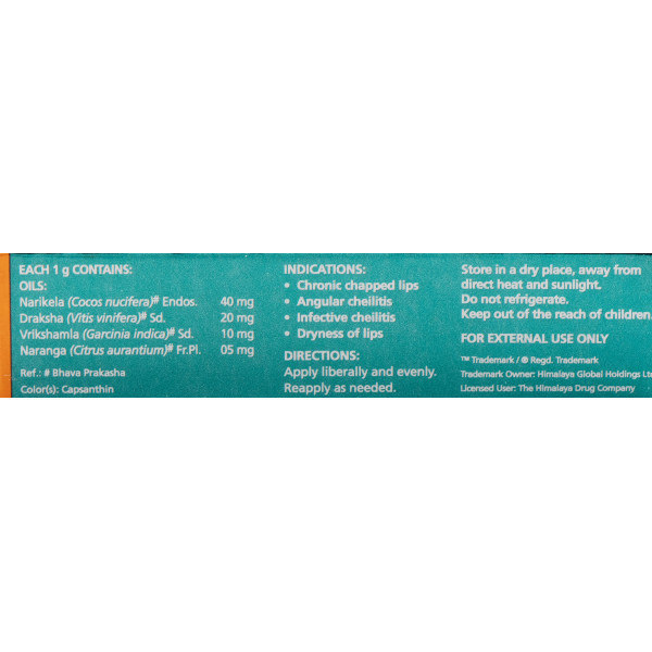 Бальзам для губ Глубокое увлажнение Heal Lip Himalaya 10г