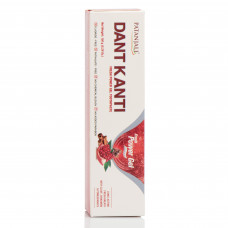Зубная паста освежающая, гель Дант канти Патанжали Dant Kanti fresh power gel Patanlali 150г