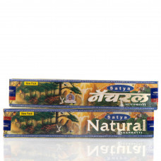 Аромапалочки Пахощі пилкові Натурал, Сатья Satya Natural 15 г