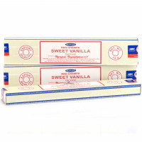 Аромапалочки Пахощі пилкові Солодка Ваніль Satya Sweet Vanilla 15g