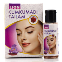 Кумкумади масло для лица ,Шафрановое масло, lion kumkumadi lailam 15 мл