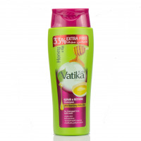 Відновлюючий шампунь з медом та яйцем, Ватика , Dabur Vatika Shampoo , 400 мл