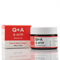 Крем для лица и шеи 5-HTP Face & Neck Cream, Q+A, Q and A 50g