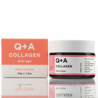 Крем для лица с коллагеном Collagen Face Cream, Q+A, Q and A 50g