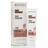 Солнцезащитный крем против пигментации SPF 50, Anti Pigment Day Cream, Revuele, 40 ml
