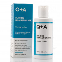 Тонизирующий лосьон с гиалуроновой кислотой  Marine Hyaluronate Toning Lotion, Q+A, 100 ml