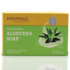 Мыло с Алое Вера, Канти Патанджали, Aloe vera Kanti Soap Patanjali, 125 г