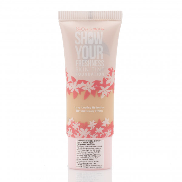 Тональная основа, база под макияж, skin tint foundation, Pastel, 30 ml (тон 501,502)