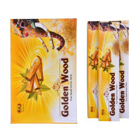 Аромапалочки Благовония Золотой сандал Golden Wood Raj 22 г
