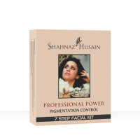 Набір для контролю за пігментацією, 7 кроків, Шахназ / Shahnaz Husain Professional Power Pigmentation Control 7 Step Facial Kit / 6 пакетиків по 8 г, тонік-15 мл