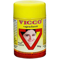 Аюрведический зубной порошок Ваджраданти Викко Vicco Vajradanti Tooth Powder 50 гр